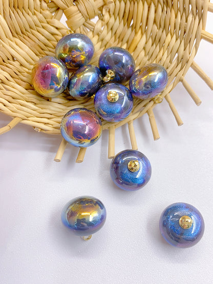 abs imitation pearl high-end mermaid star color stuffed bun style diy accessories hanging 10 pieces