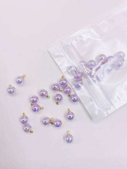 High-end mermaid star color series alloy bead hanging jewelry accessories materials beaded