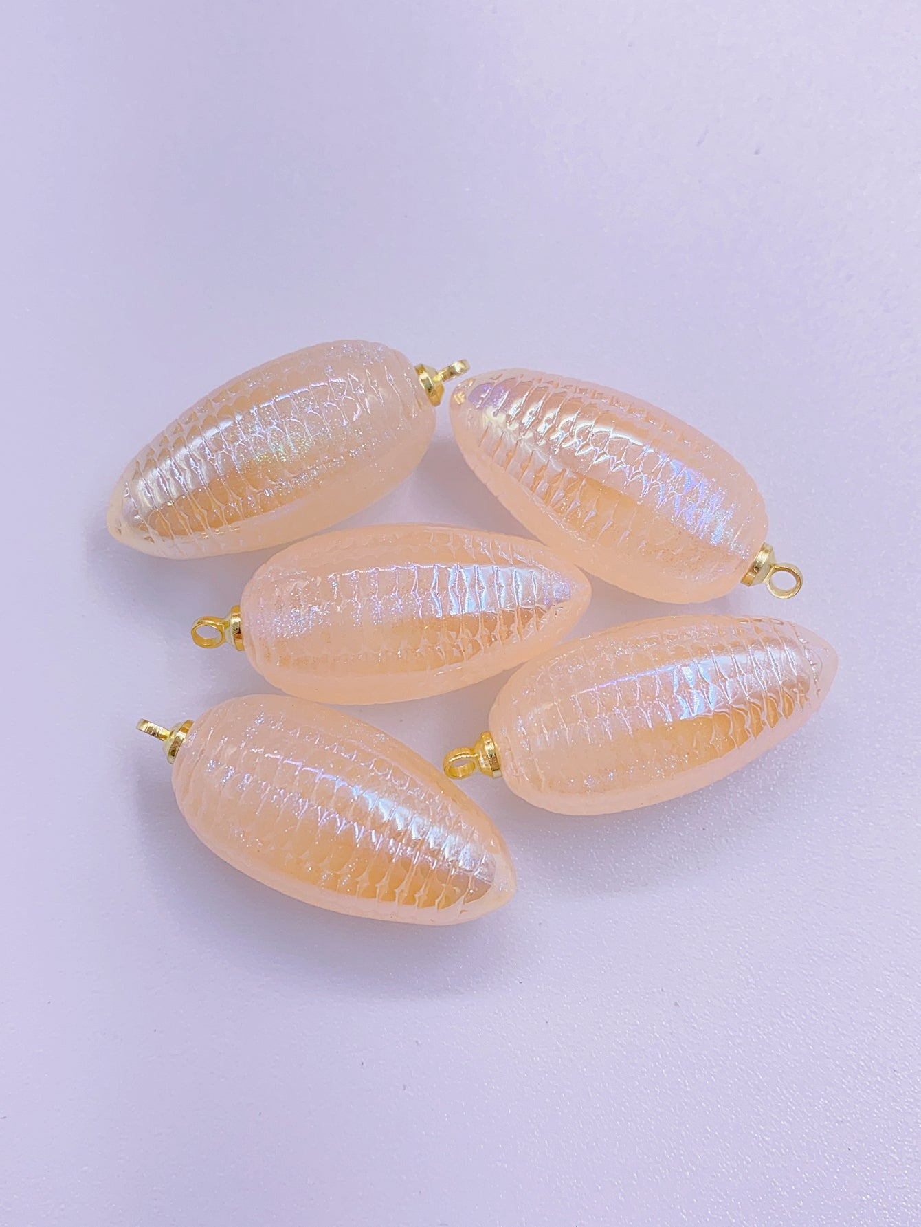 Merman alloy hanging hole corn pendant handmade DIY accessories accessories material mobile phone chain