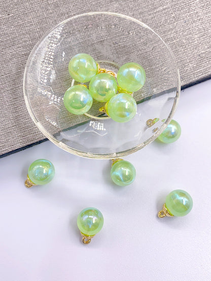 High-end abs Mermaid Star color series beads pendant 10