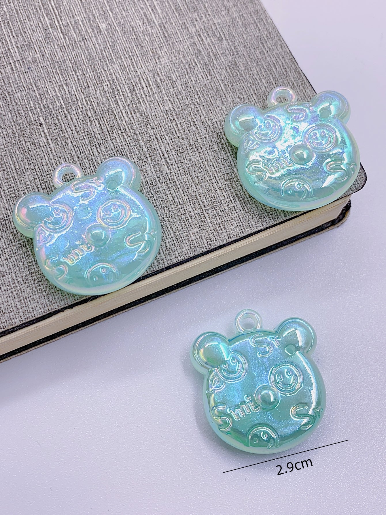 New mermaid star Bear pendant bracelet necklace handmade diy accessories pendant