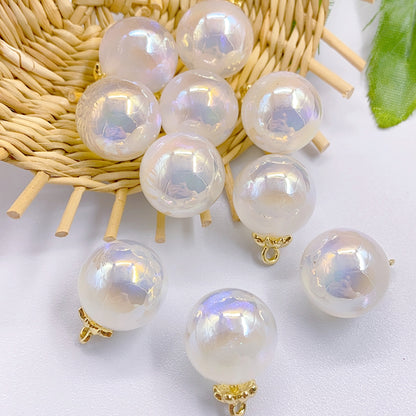 abs high-end mermaid star color series round bead jewelry clothing diy accessories material pearls 10