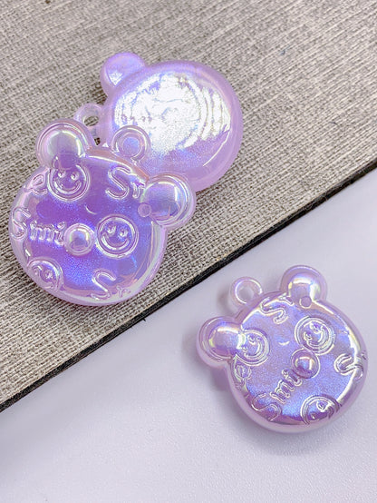 New mermaid star Bear pendant bracelet necklace handmade diy accessories pendant