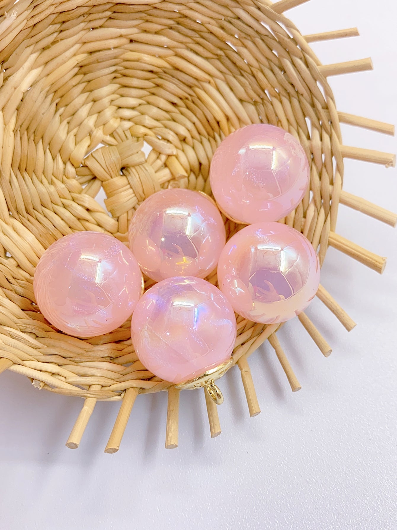 ABS new imitation pearl high-grade star mermaid series large beads hanging diy accessories pendant 5